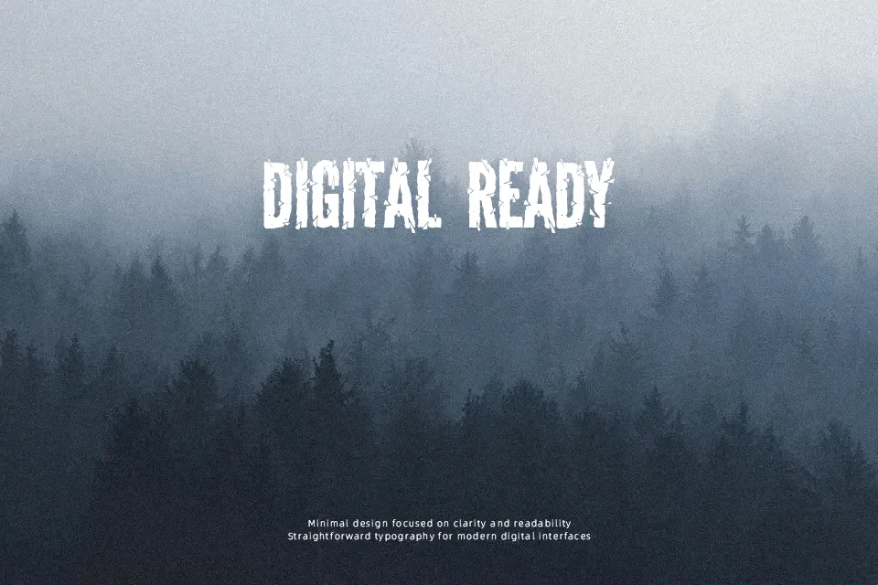 Poster Break Font Font Preview for Bold Headline