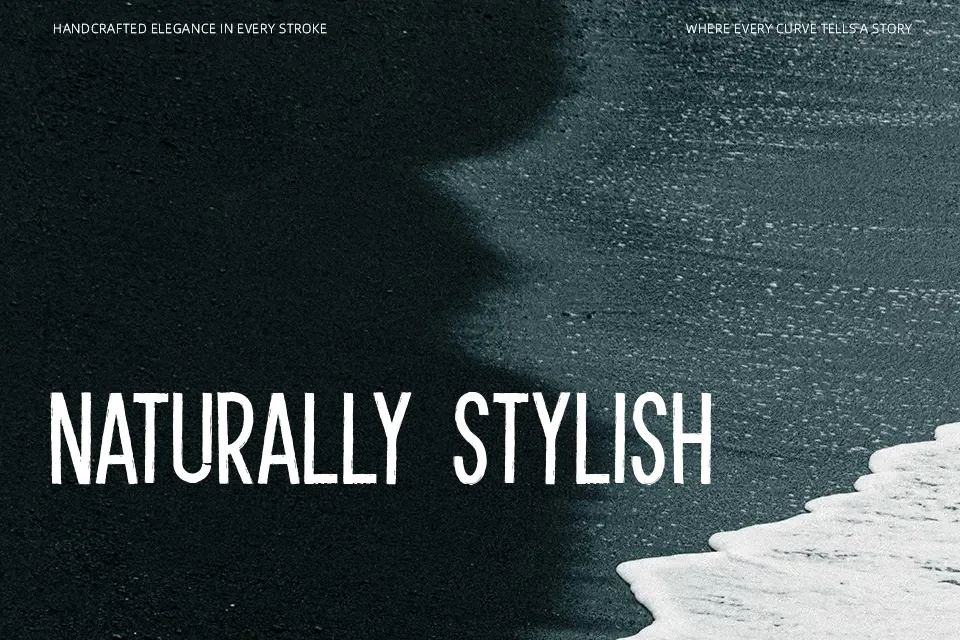 Potato Lite Font Font Preview for Vintage Packaging