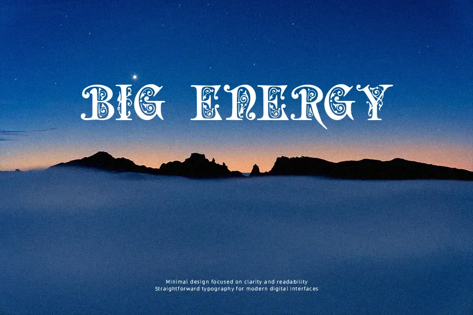 Preciosa Font Display Font Preview for Branding
