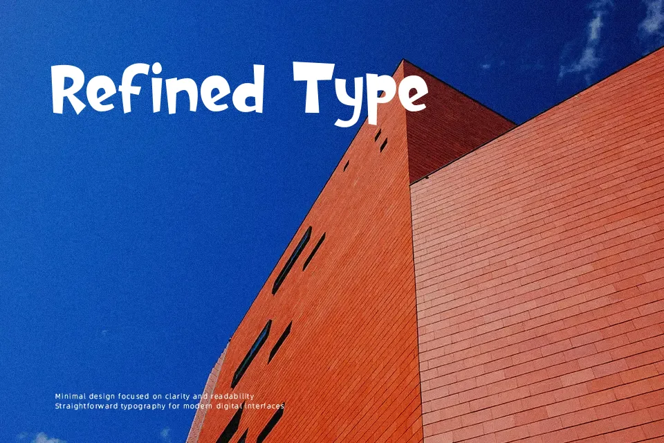 Present Box Font Decorative Font Preview for Kids