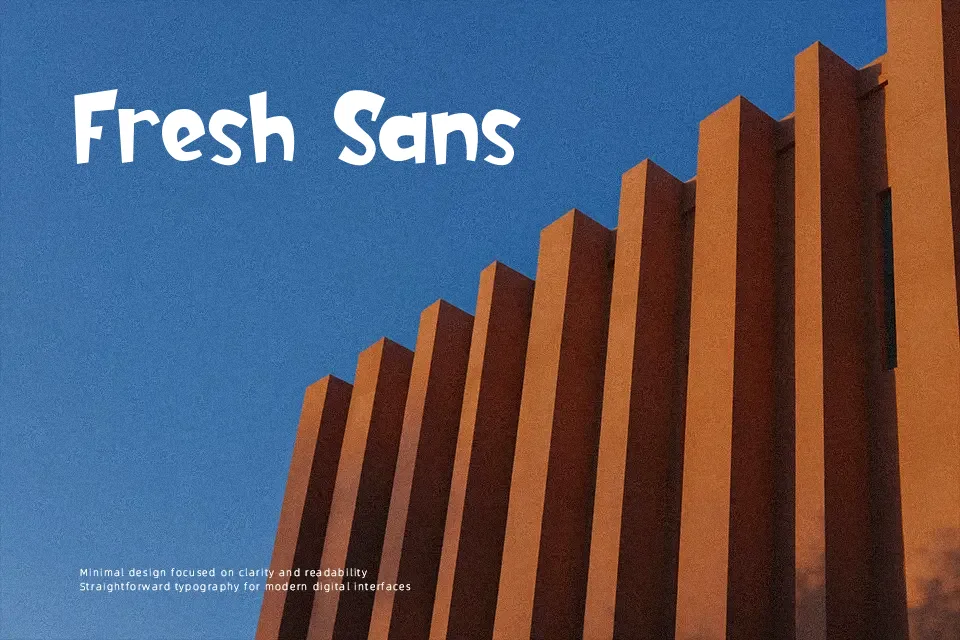 Present Box Font Font Preview for Playful Poster