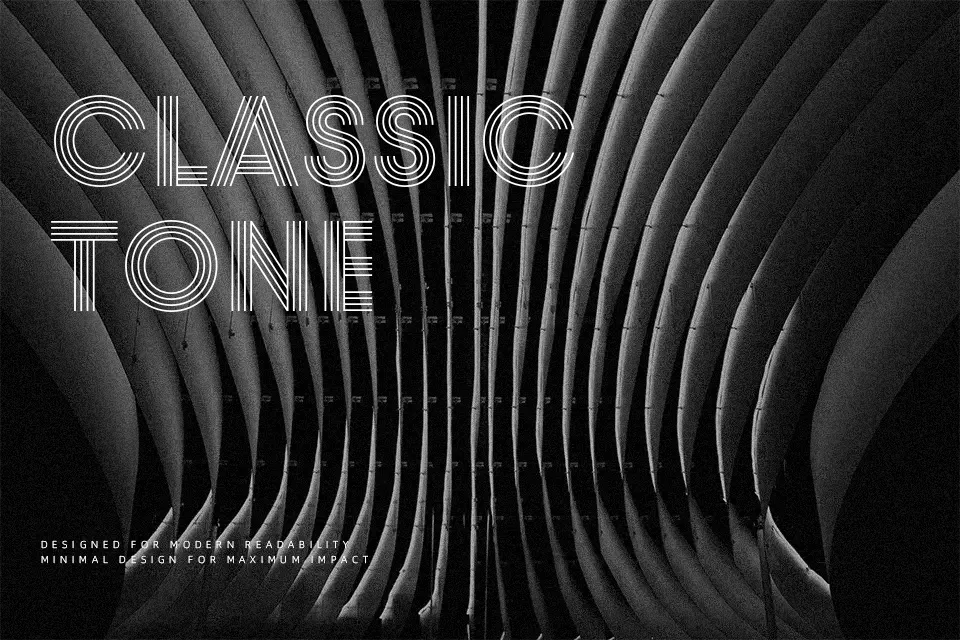 Prism Font Geometric Font Preview for Logo