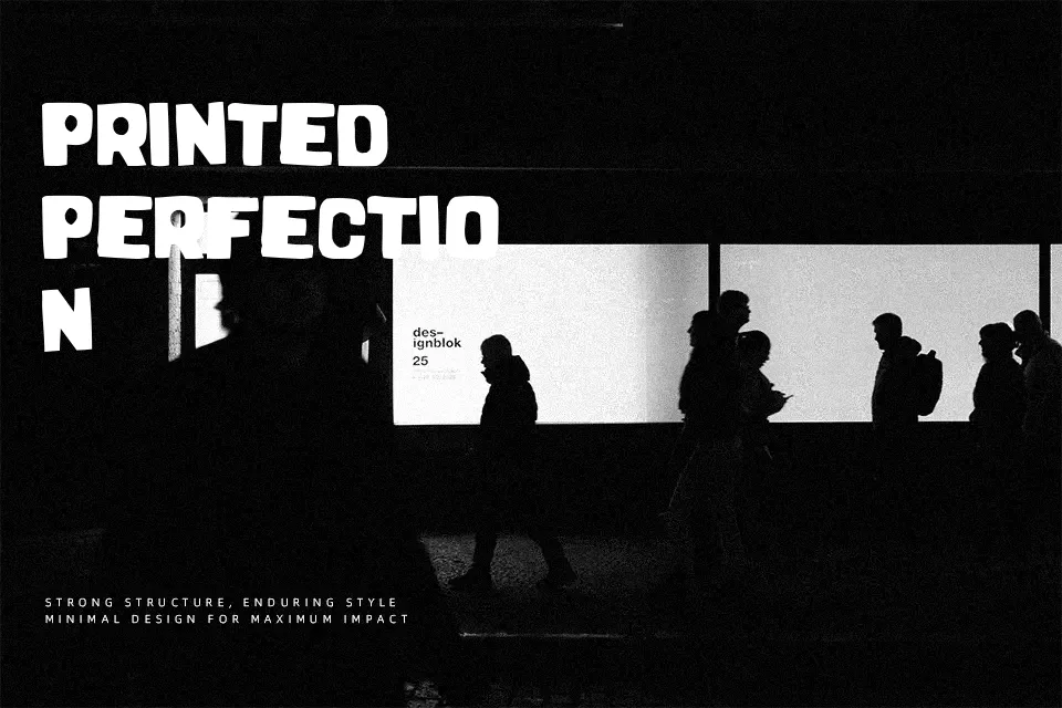 Prodotto In Cina Font Font Preview for Bold Headline
