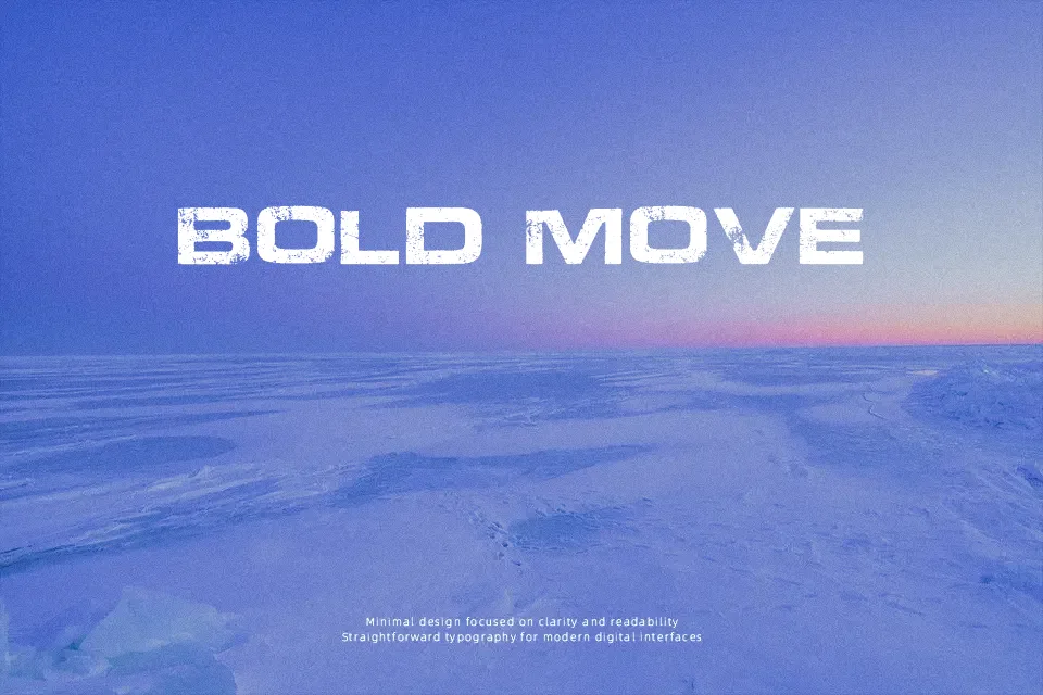 Progress Font Font Preview for Poster