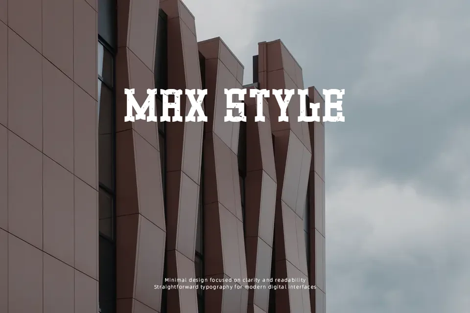 Promotion Font Font Preview for Retro Mood