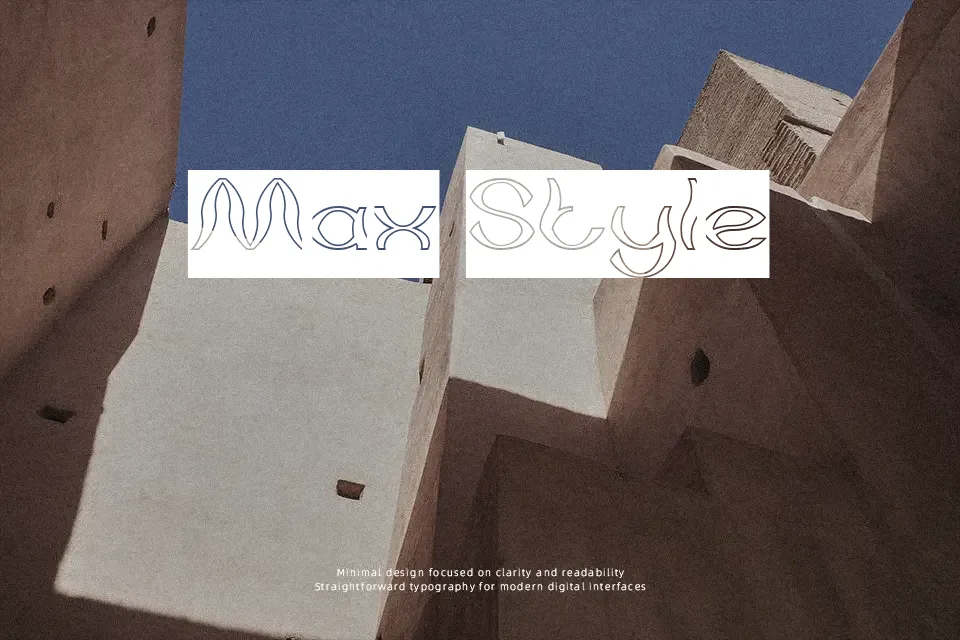 Psychedelic Font Font Preview for Poster