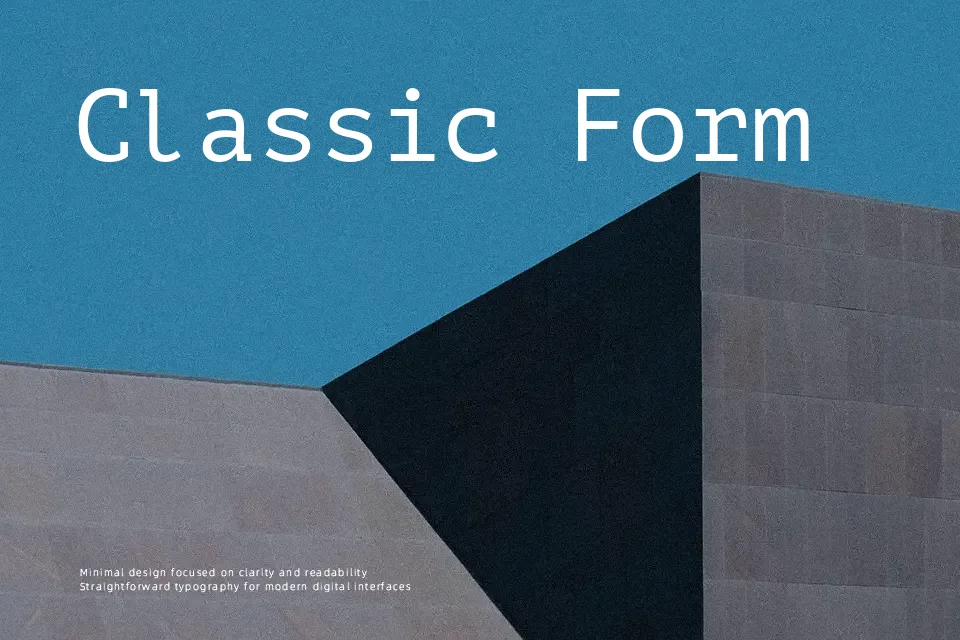 PT Mono Font Sans Serif Font Preview for Body Text