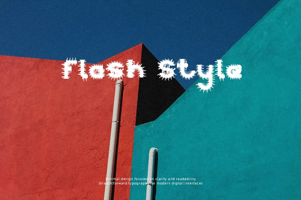 Punk Font Font Preview for Dark Branding