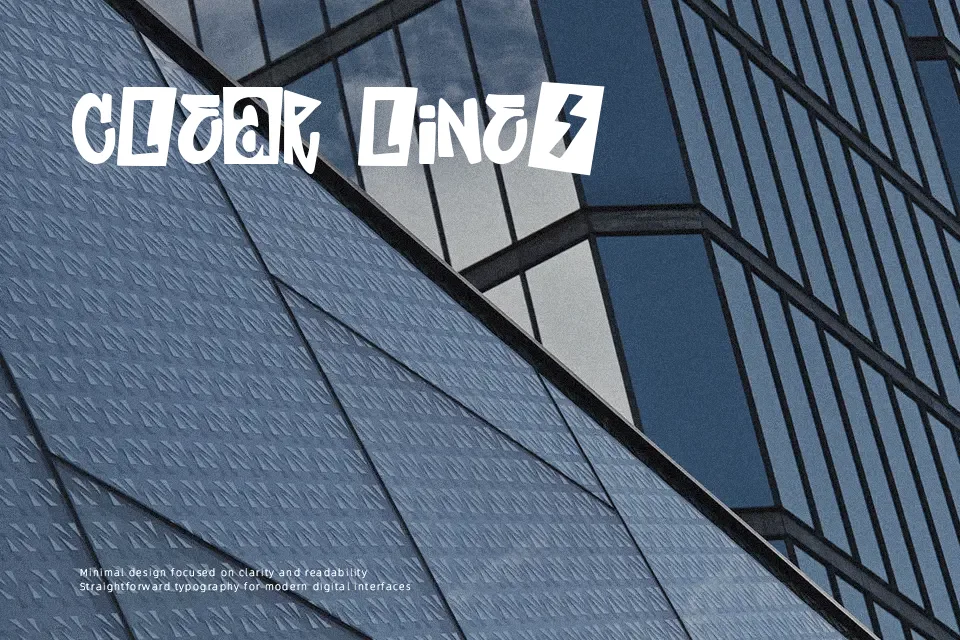 Punk Toons Channel Font Display Font Preview for Packaging