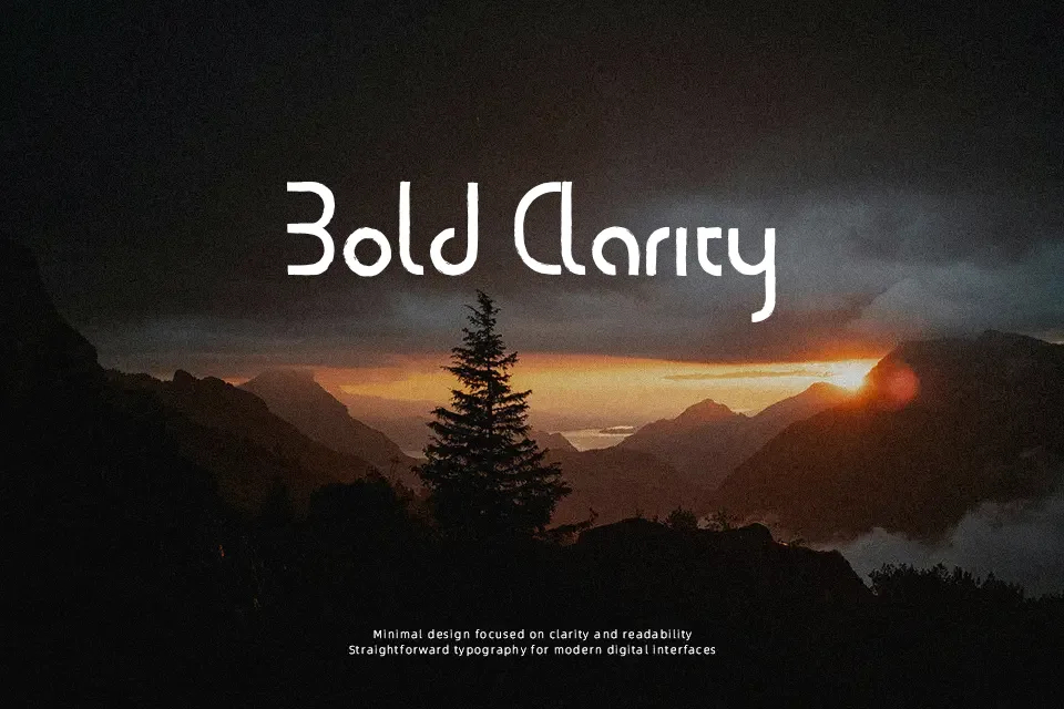 Pure circles Font Font Preview for Groovy Poster