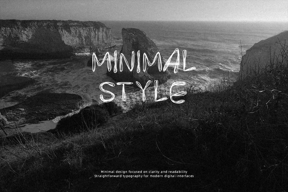 PW Rounded Scratch Font Rounded Font Preview for Kids