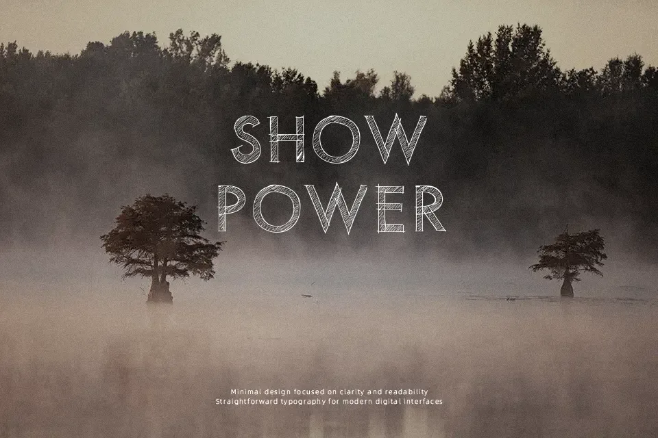 PW Scratched Font Font Preview for Rough Packaging