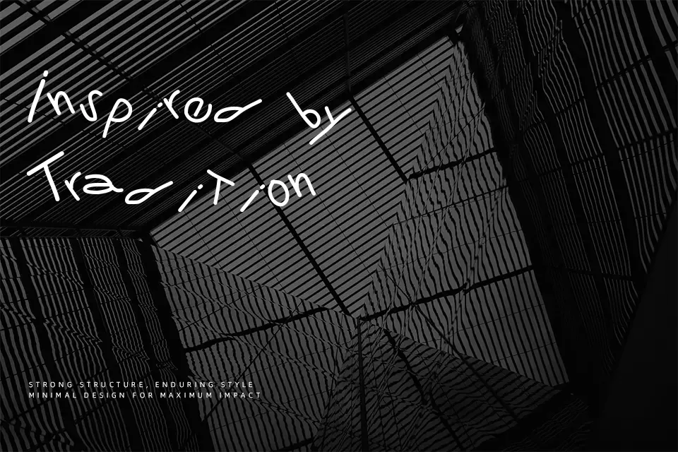PW Tornado Font Font Preview for Rough Music