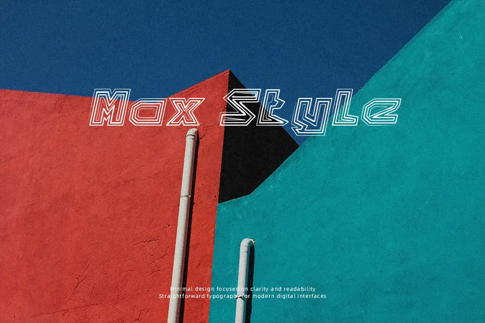 Pyramid Inverted Font Font Preview for Bold Mood