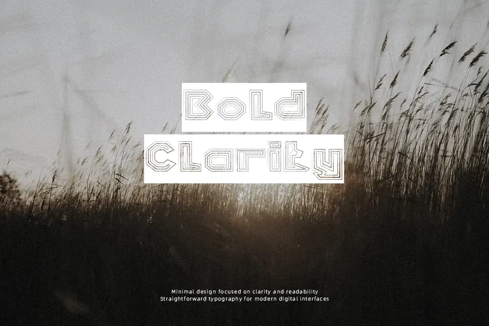 Pyramid Inverted Font Font Preview for Modern Logo
