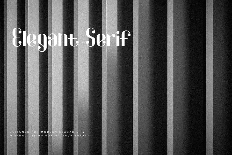 Qartiant Font Sans Serif Font Preview for Poster