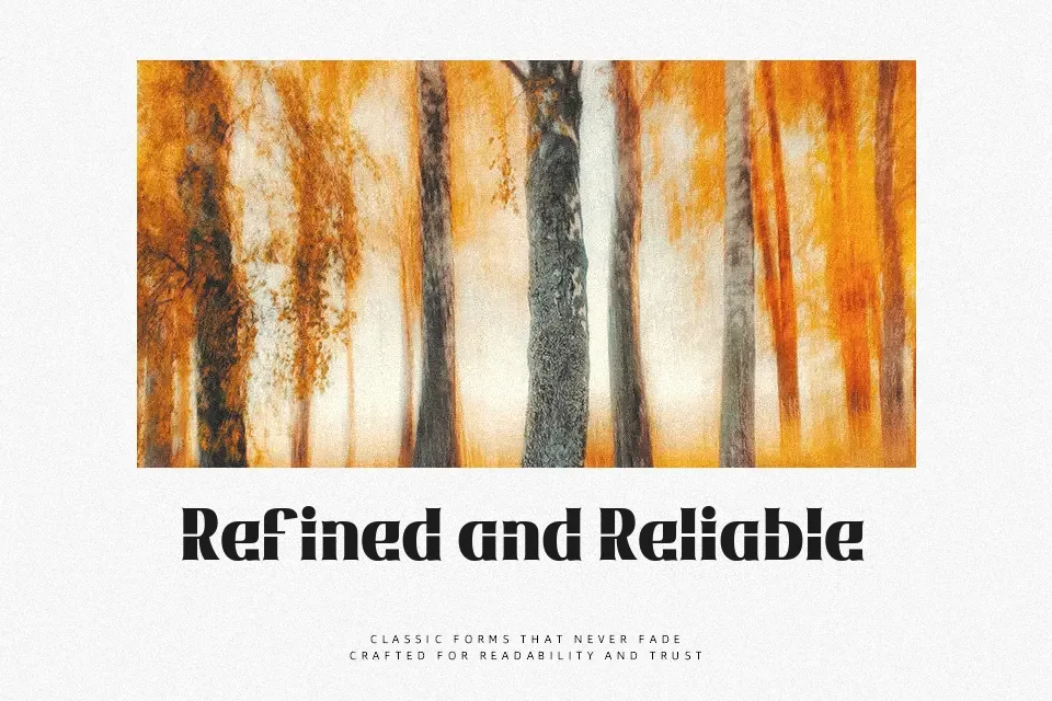 Qonihy Font Font Preview for Retro Branding