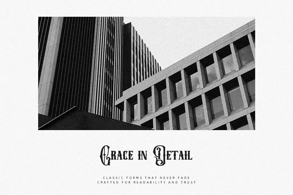 Quentes Fleur Font Serif Font Preview