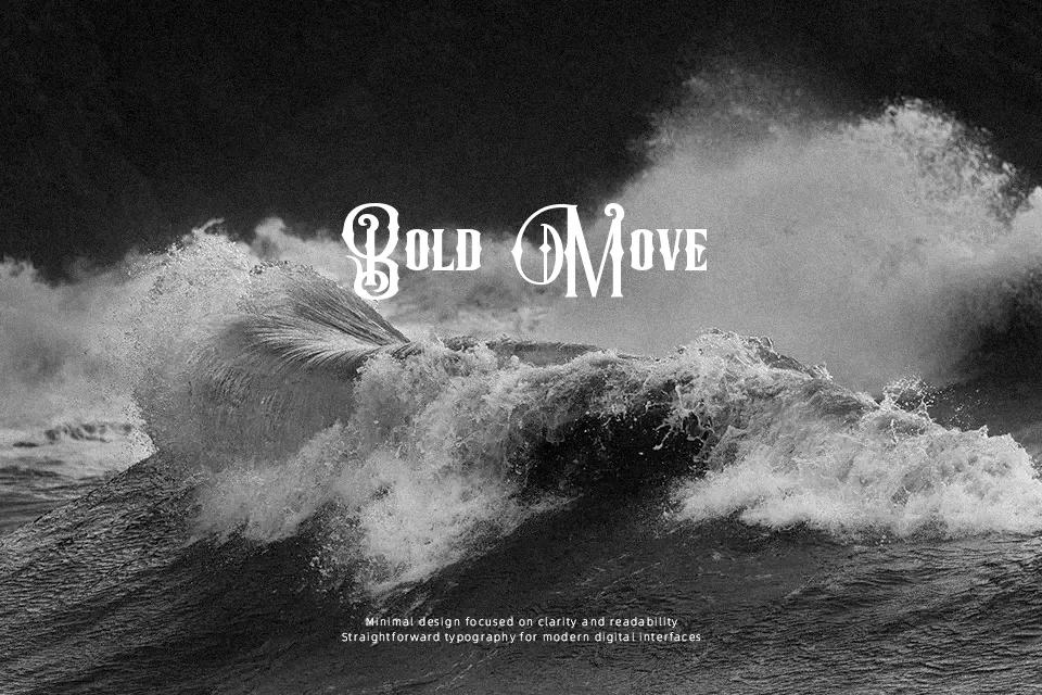 Quentes Fleur Font Decorative Font Preview for Branding