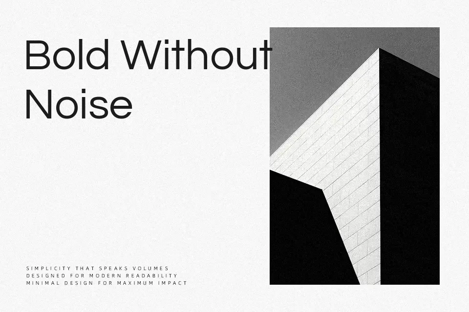 Questrial Font Sans Serif Font Preview for Editorial