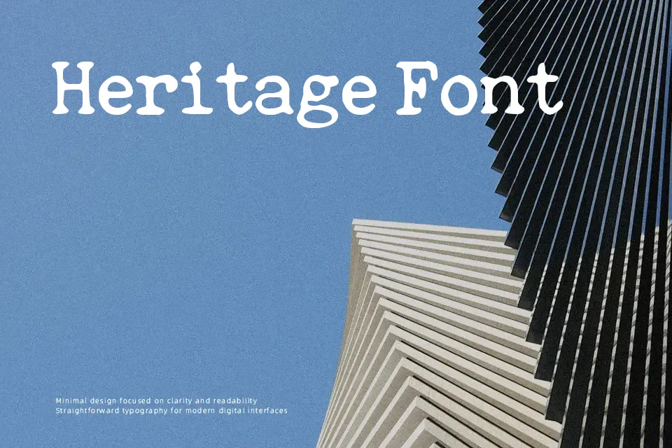 Quiet Evening Font Font Preview for Vintage Packaging