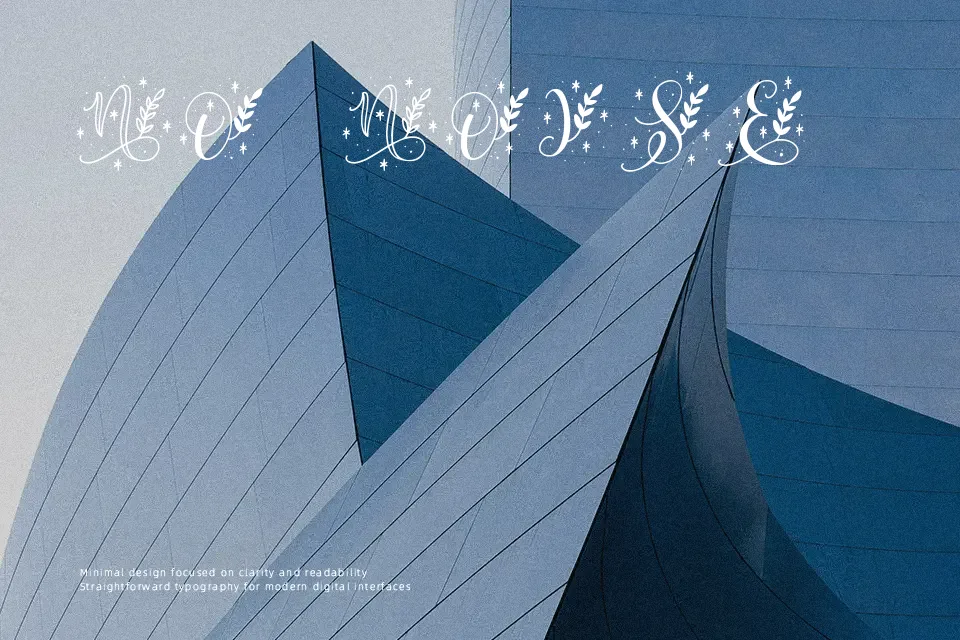 Quinn Monogram Font Font Preview for Bold Packaging