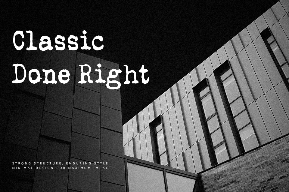 QWERTYpe Font Font Preview for Retro Headline