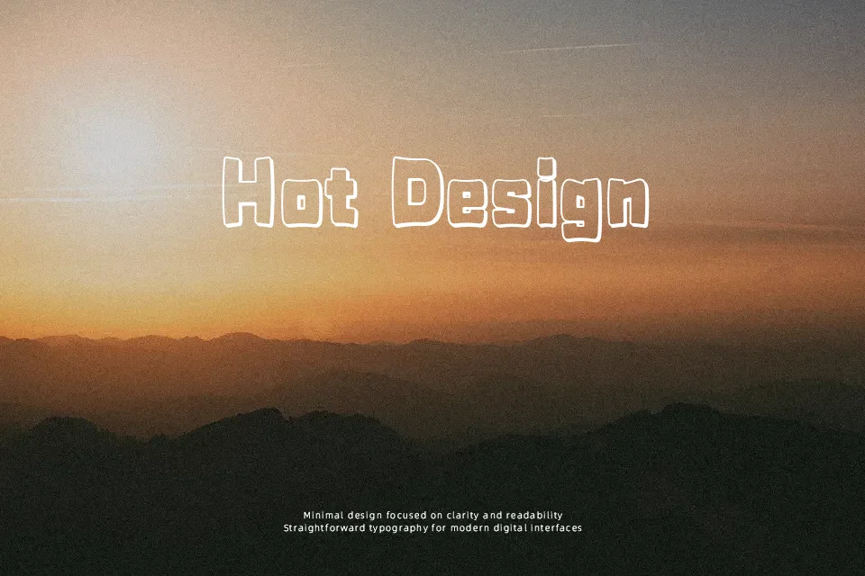 Rabanera Font Font Preview for Packaging