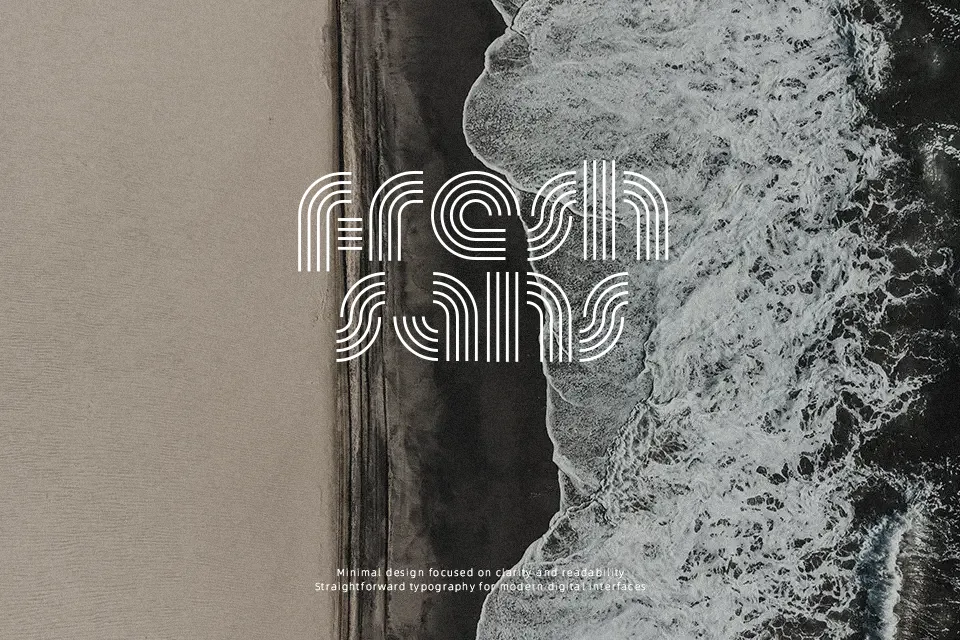 Radfahren Font Decorative Font Preview for Branding
