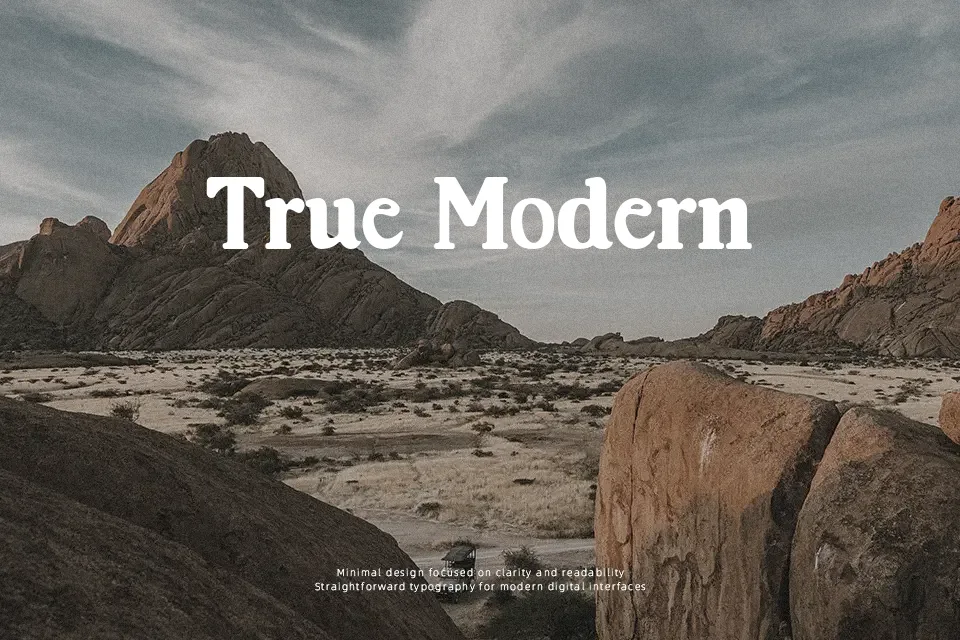 Radion Font Font Preview for Packaging