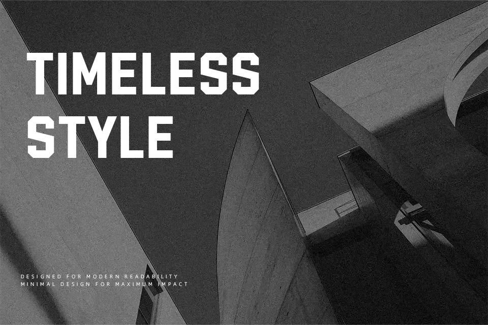 Radley Sans Font Font Preview for Retro Headline
