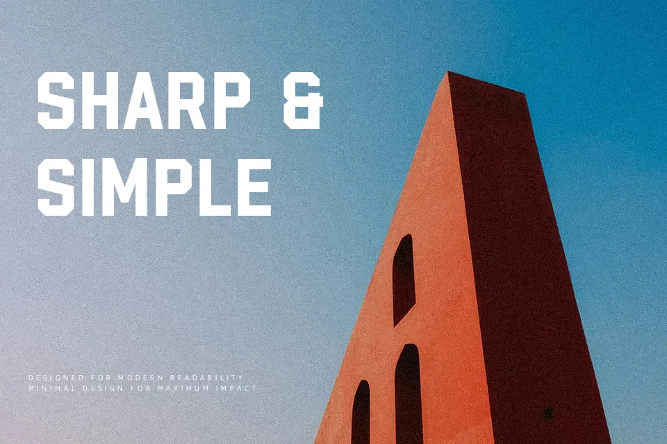 Radley Sans Font Font Preview for Dynamic Logo