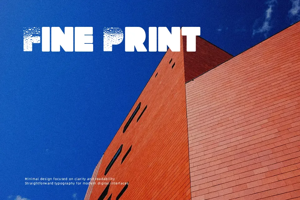 Rained Font Decorative Font Preview for Film
