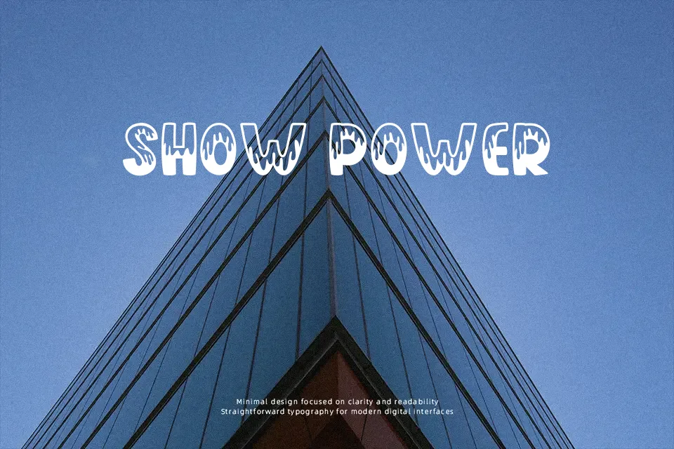 Rainy Snow Font Font Preview for Headline