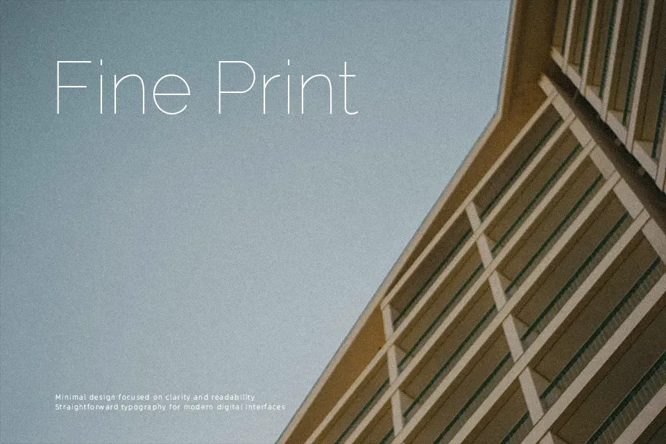 Raleway Font Font Preview for Elegant Poster