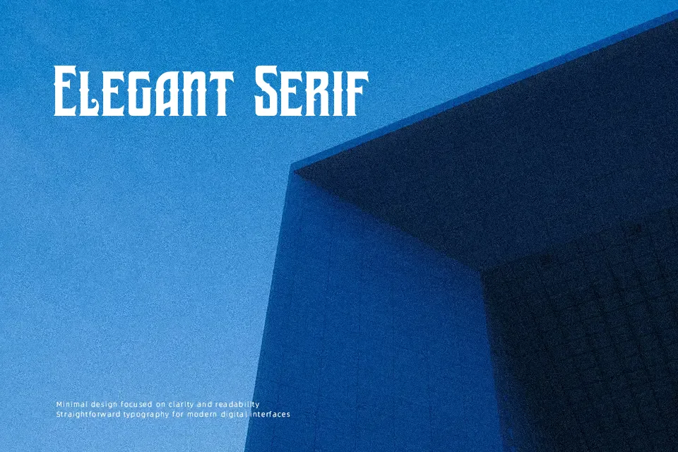 Ramelik Font Serif Font Preview for Headline