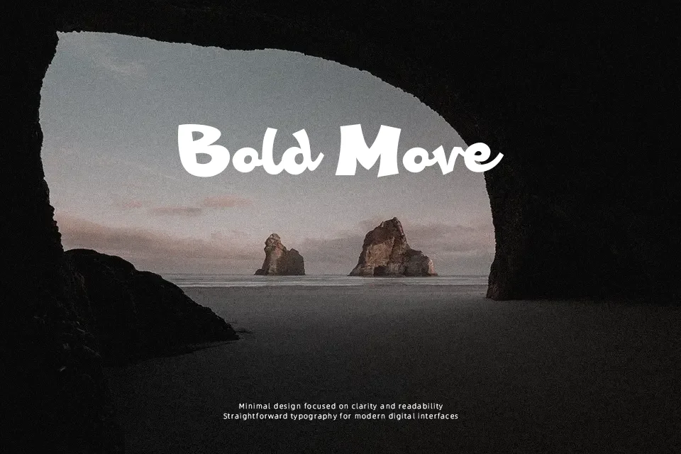 Ramesgo Font Font Preview for Bold Mood