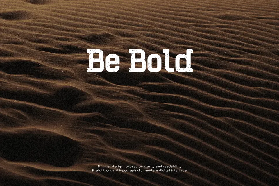 Ranmor Font Font Preview for Rough Logo