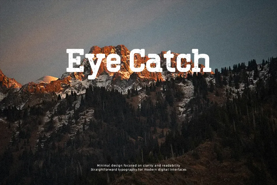 Ranmor Font Font Preview for Retro Mood
