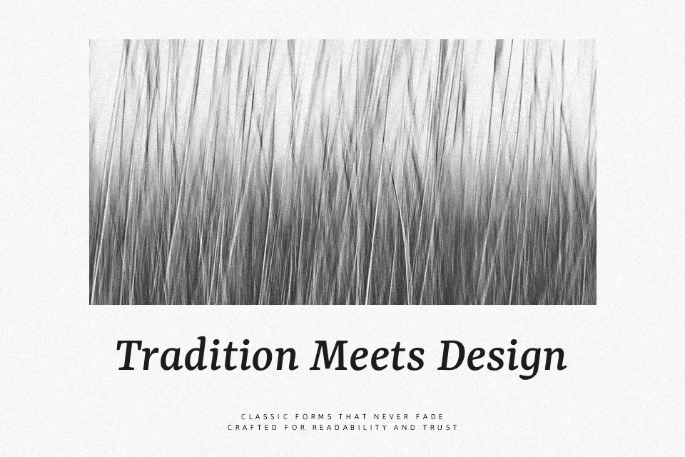 Rasa Font Font Preview for Editorial