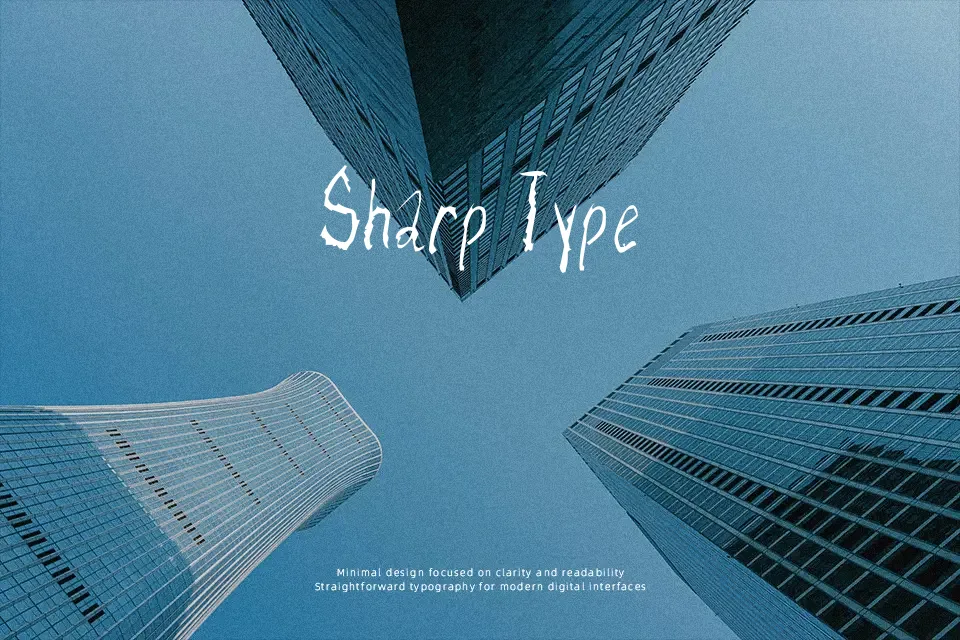 Razor Keen Font Handwritten Font Preview for Packaging