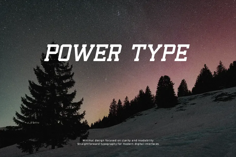 Reach Font Font Preview for Masculine Branding