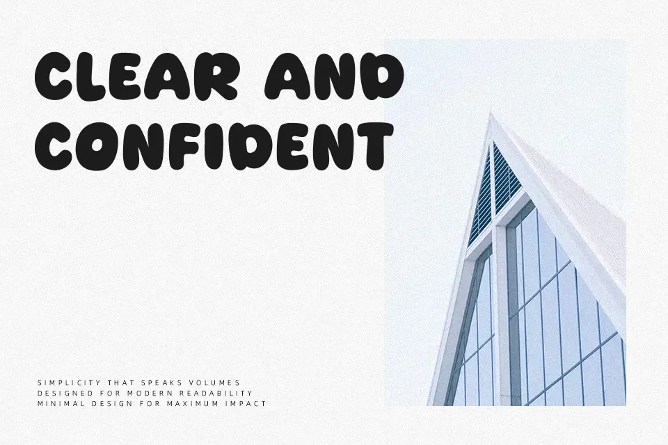 Readson Font Font Preview for Playful Packaging