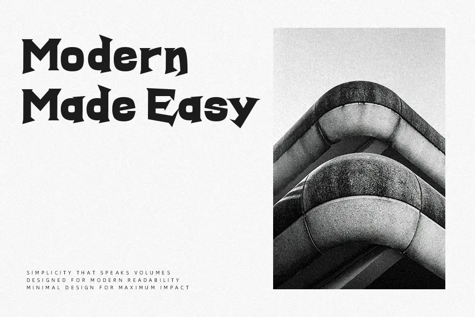 Real Fun Time Font Sans Serif Font Preview for Poster