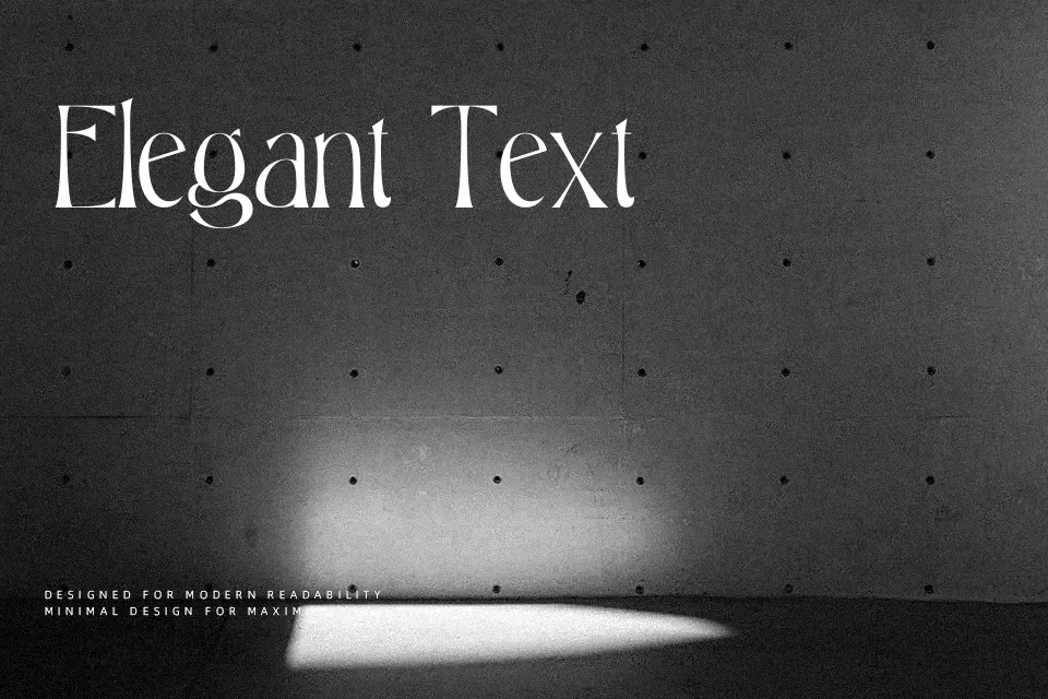 Real Magic Font Sans Serif Font Preview for Website