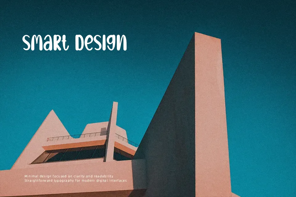 Recend Font Font Preview for Cute Poster