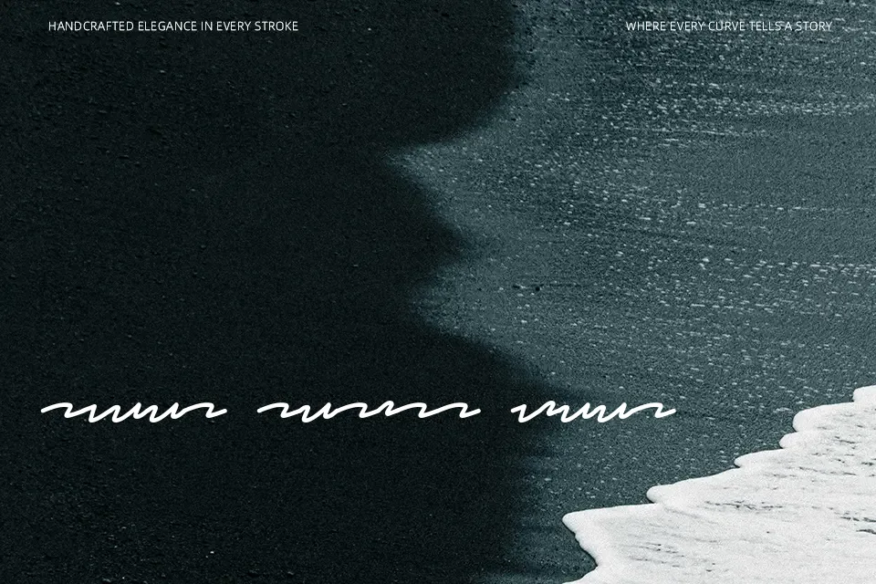 Redacted Script Font Display Font Preview for Website