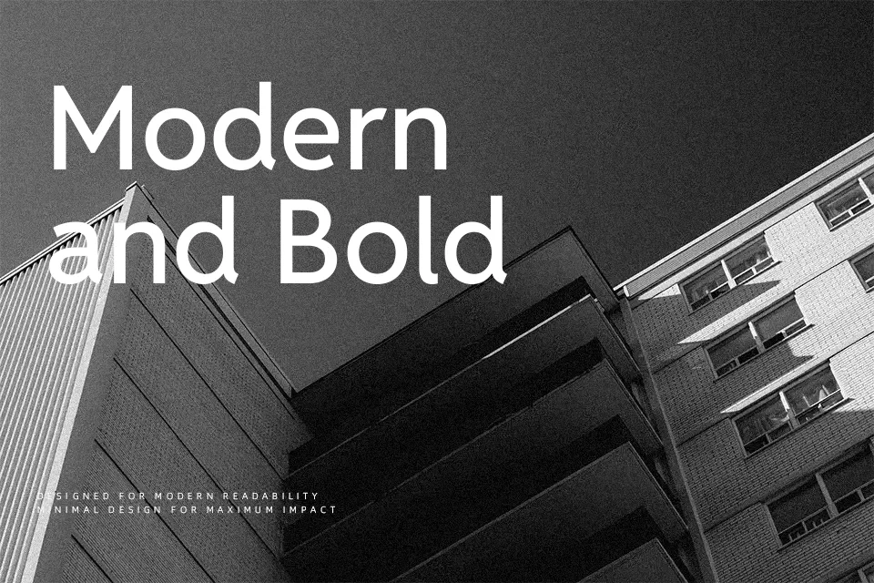 Reddit Sans Font Font Preview for Modern Headline
