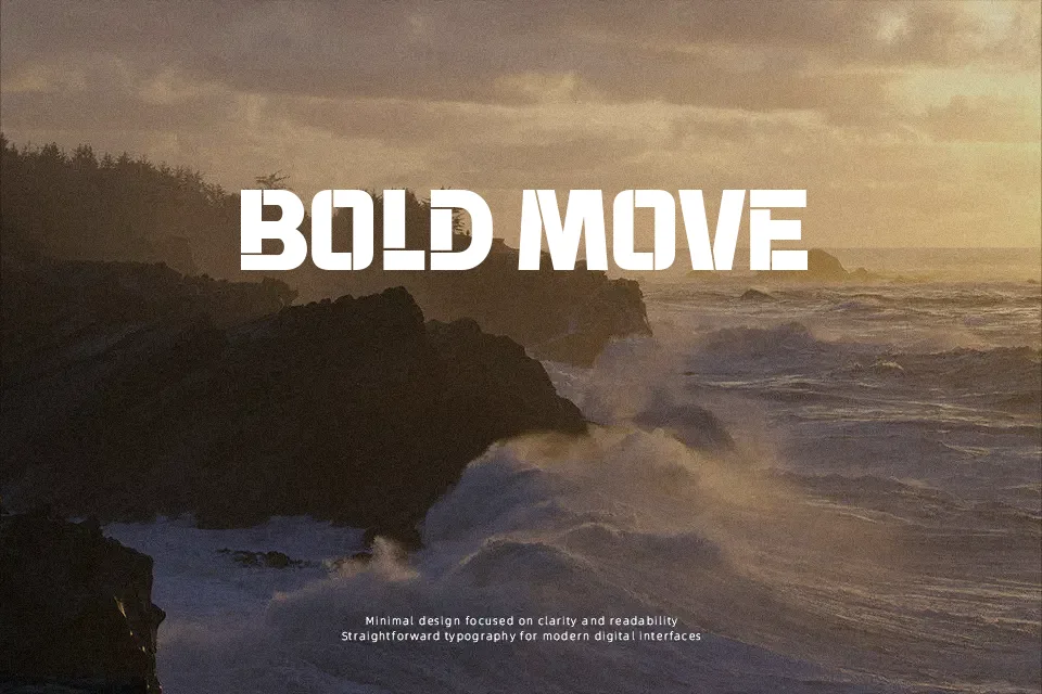 Redemtion Font Font Preview for Bold Packaging