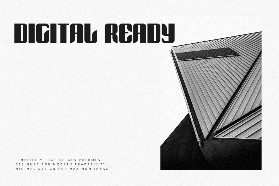 Redford BV Font Display Font Preview for Poster